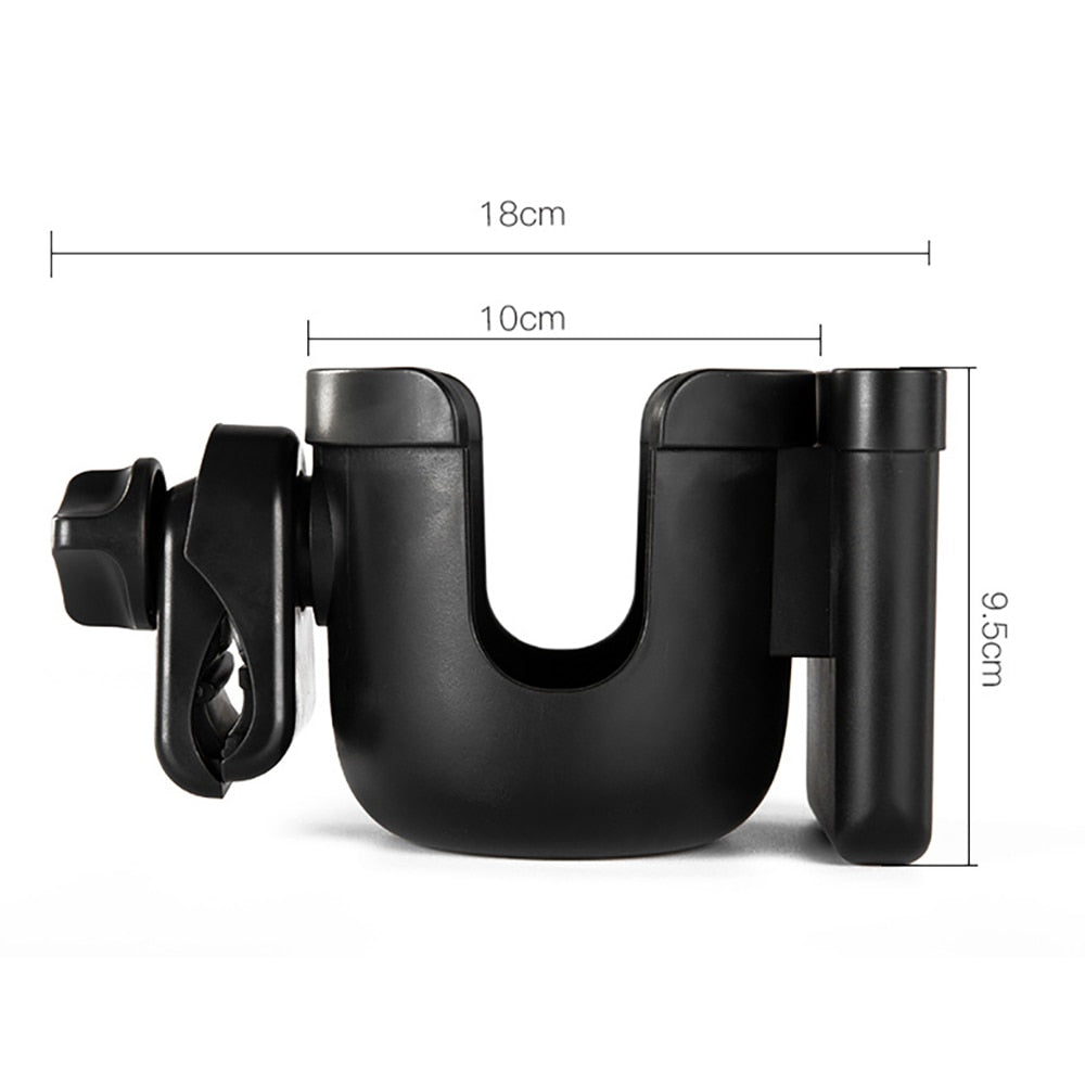 2-1 Stroller pram cup & phone holder