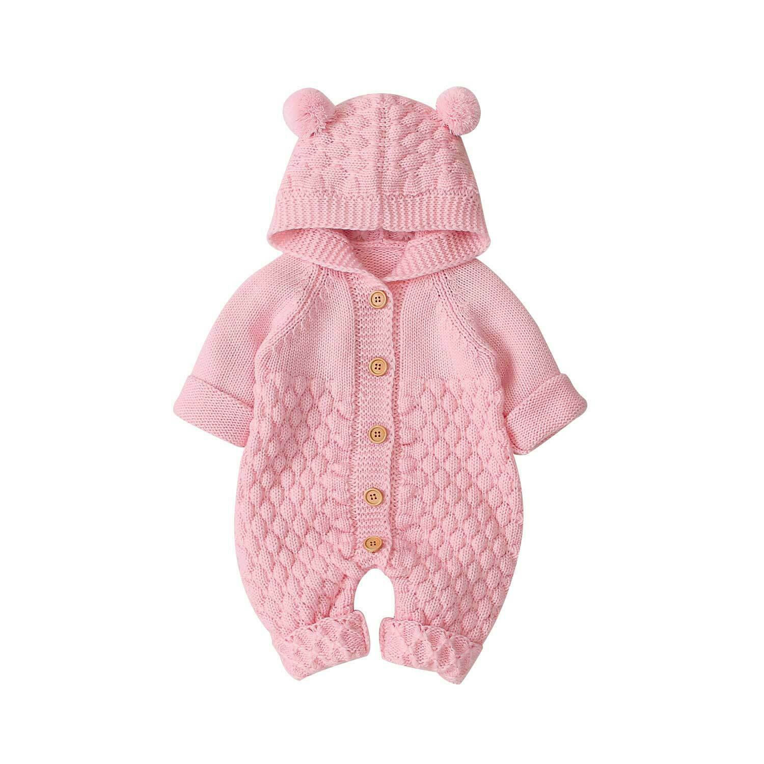 Newborn Hooded Jumpsuit